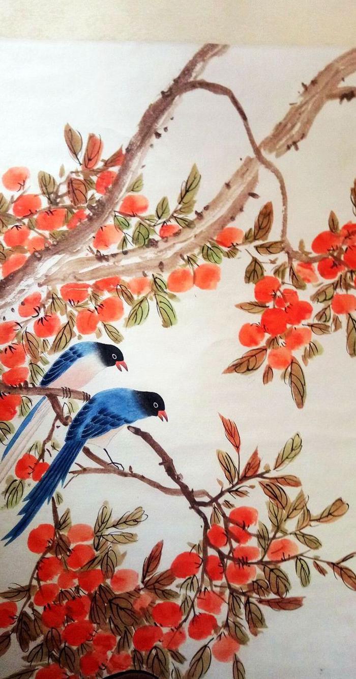 黄山寿作品.抬头见喜