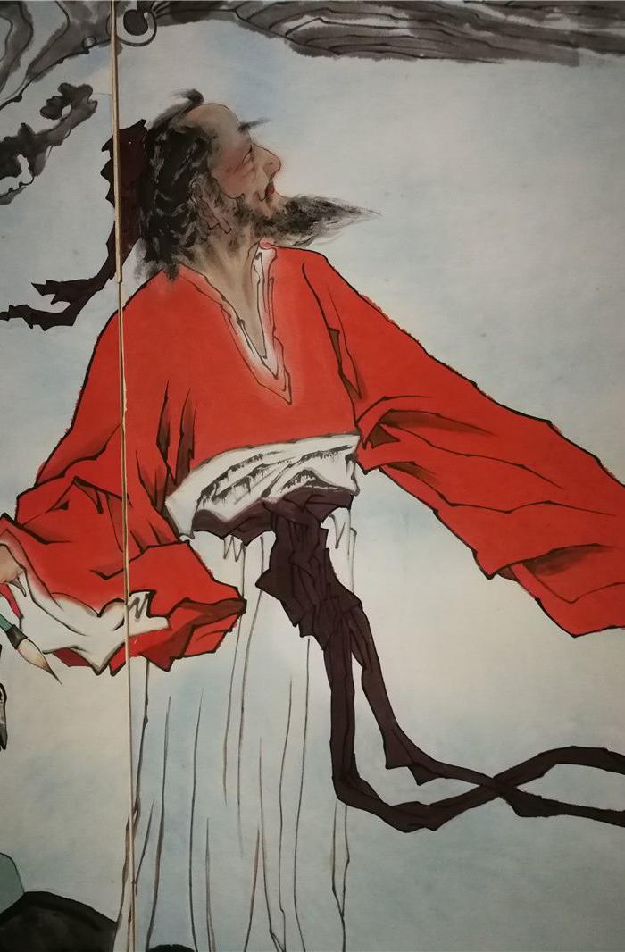 范曾水龙吟图屏风