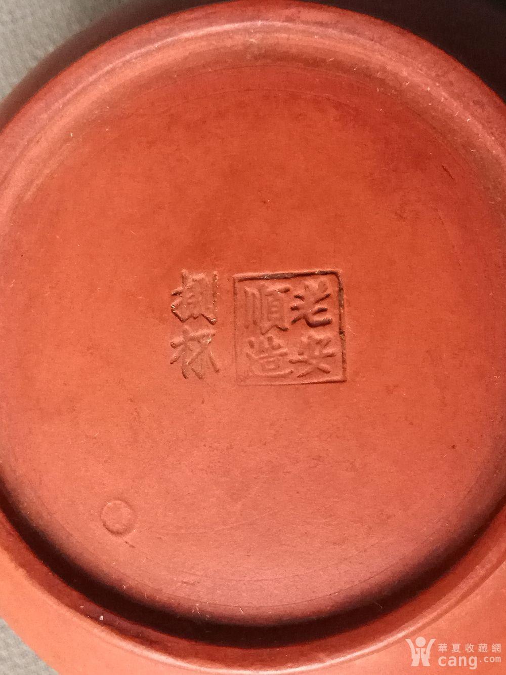 清代 老安顺造 朱泥壶