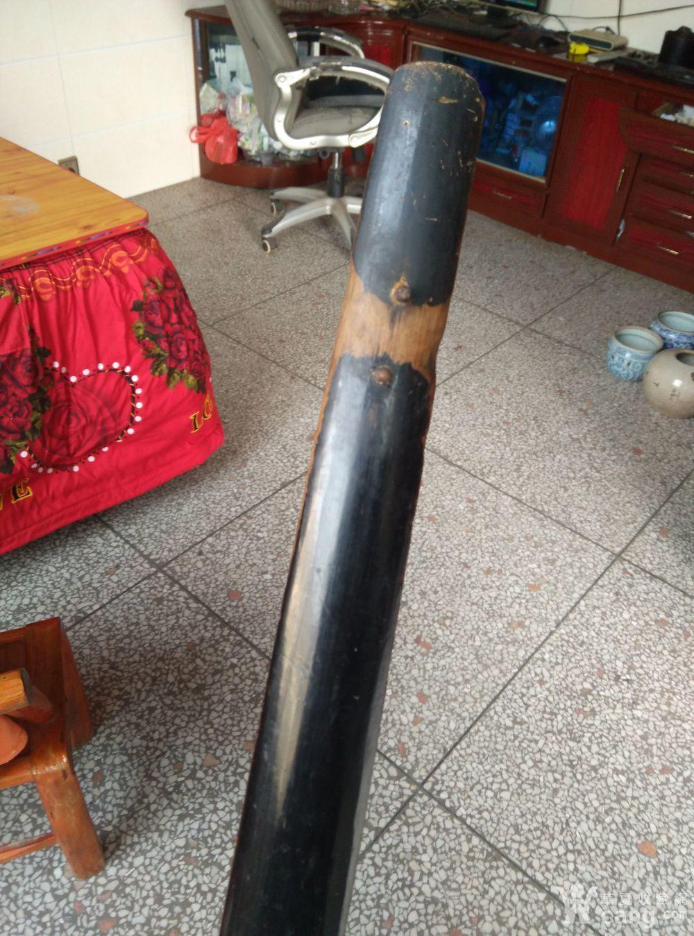 清代生漆木扁担