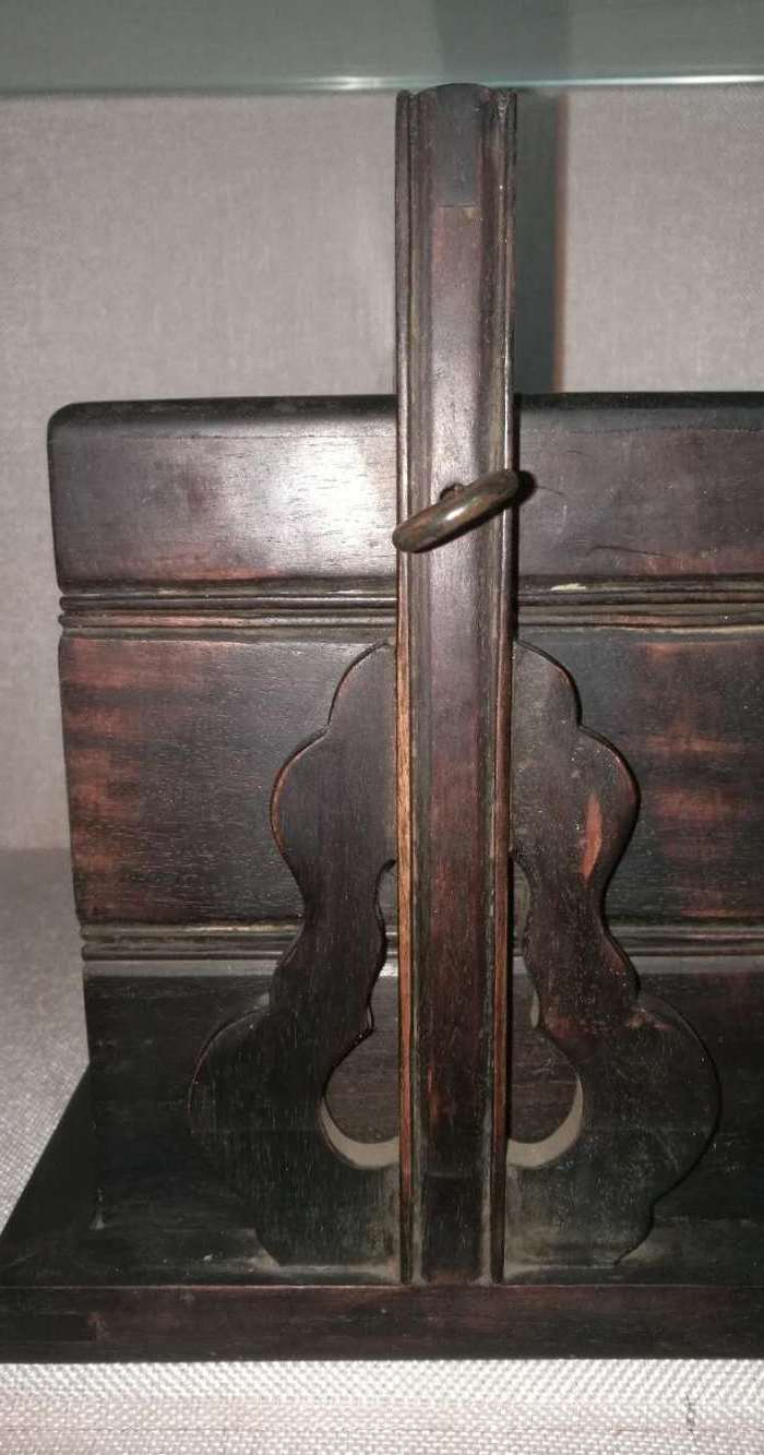 明清收藏 小叶紫檀食盒 老古董老物件