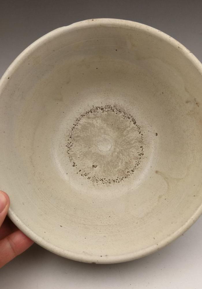 明磁州窑福字打碗