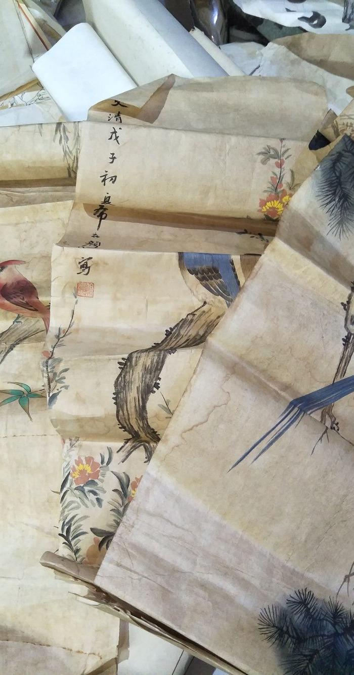 便宜出一堆名人字画