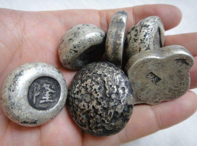 6枚老银疙瘩