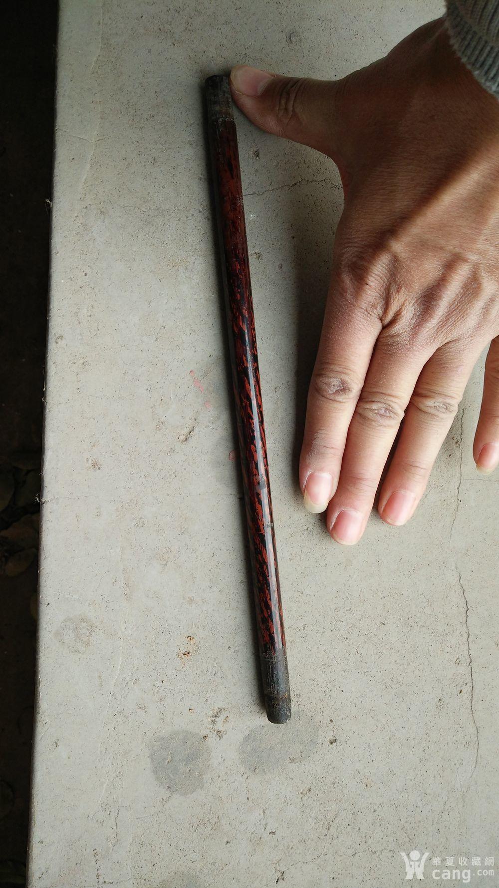 黄花梨烟杆刷漆