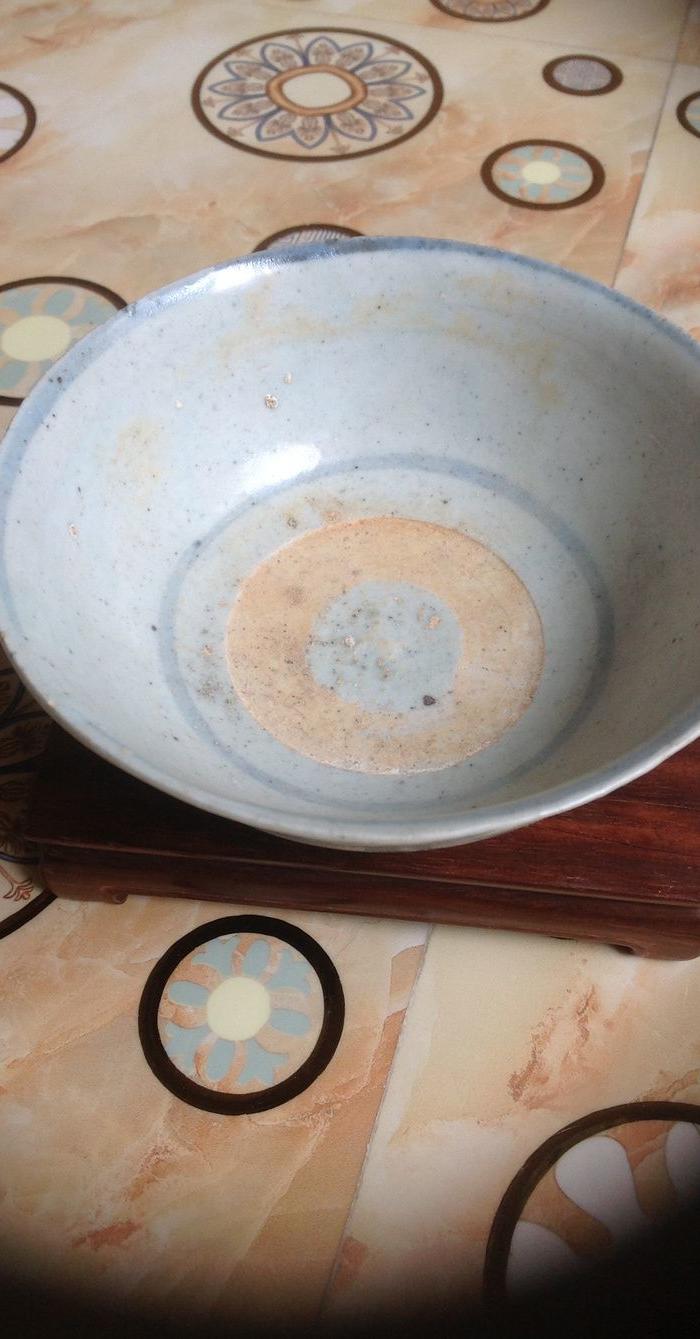 明洪武云气纹青花碗