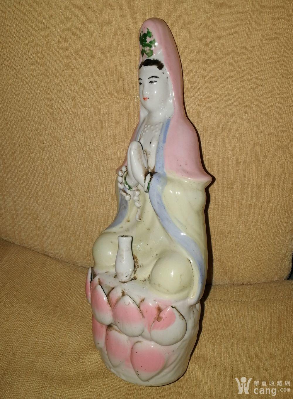 上世纪七八十年代观音瓷像