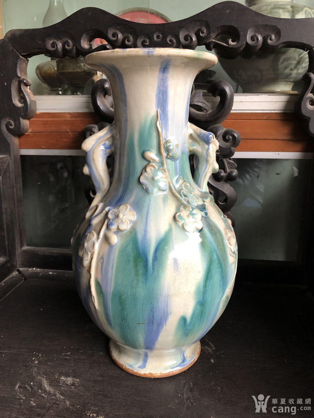 清代石湾窑大花瓶