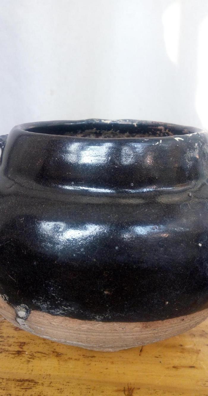 老黑釉罐金元双系罐