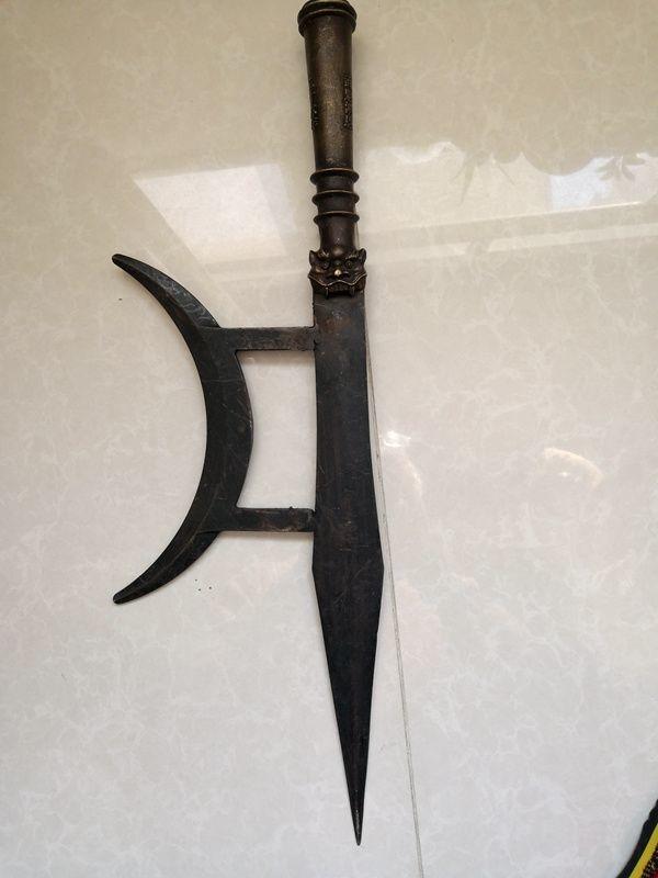 方天画戟铜铁兵器