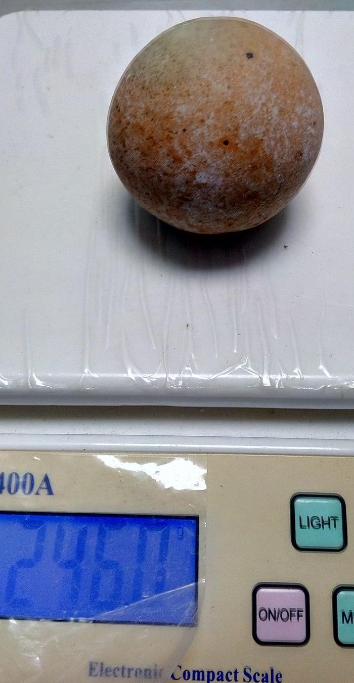 夜光宝石原石手把件夜明珠,少有的圆形,镇宅辟邪