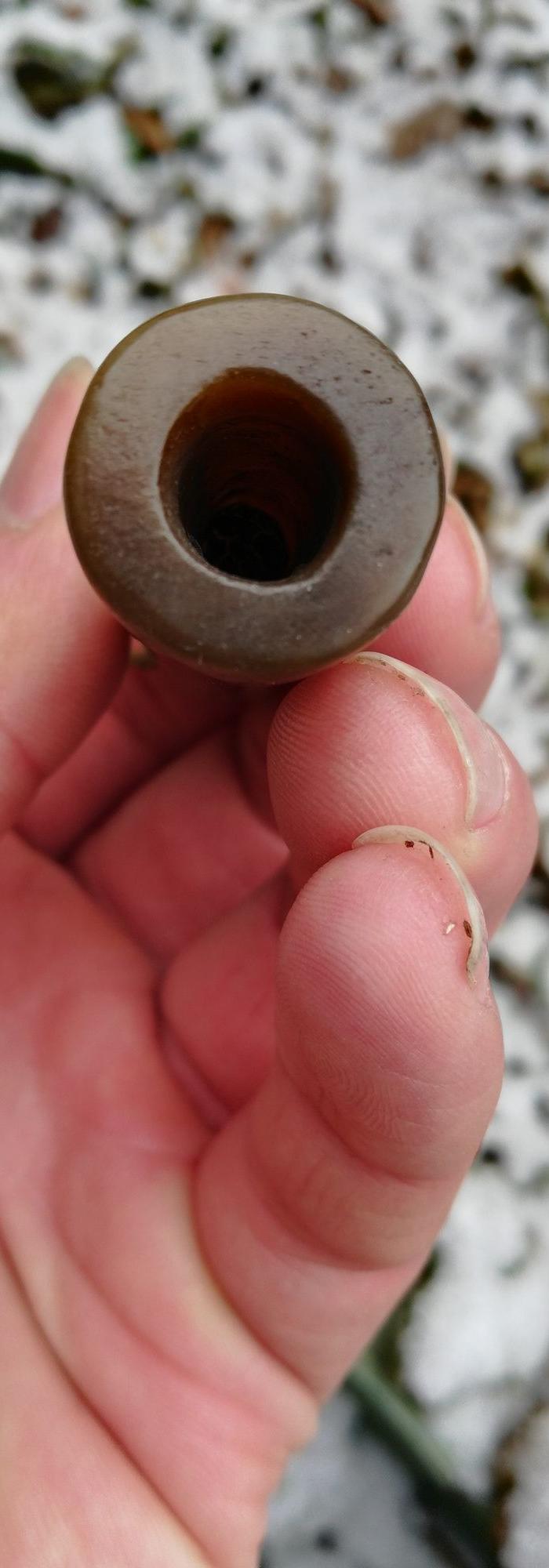 清代和田糖料翎管