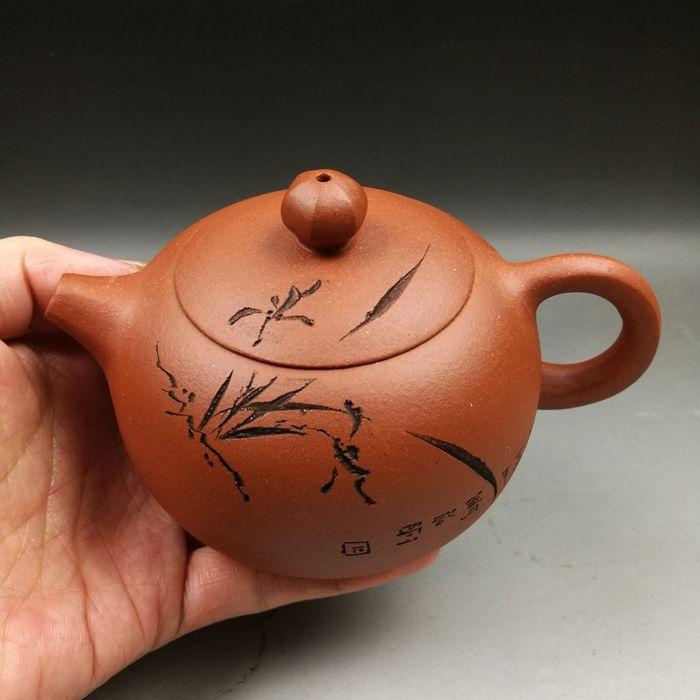 兰花西施紫砂壶