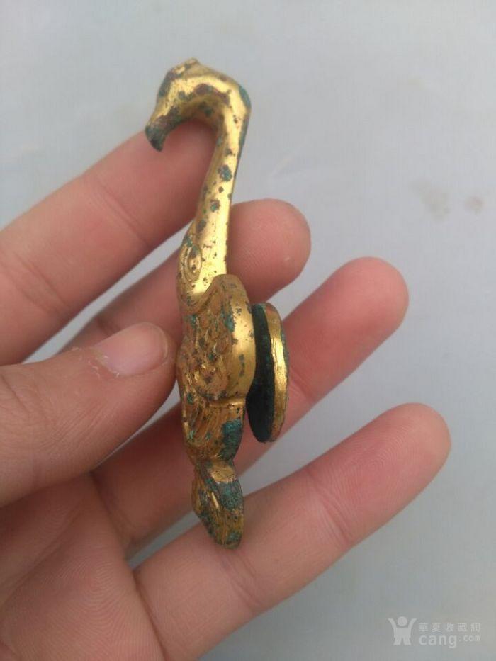 老鎏金带钩