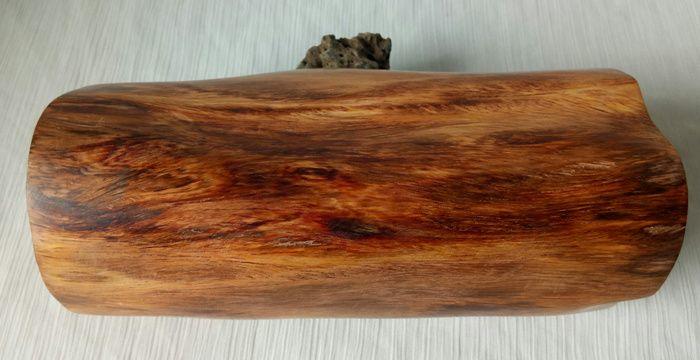 海南黄花梨糠梨笔筒