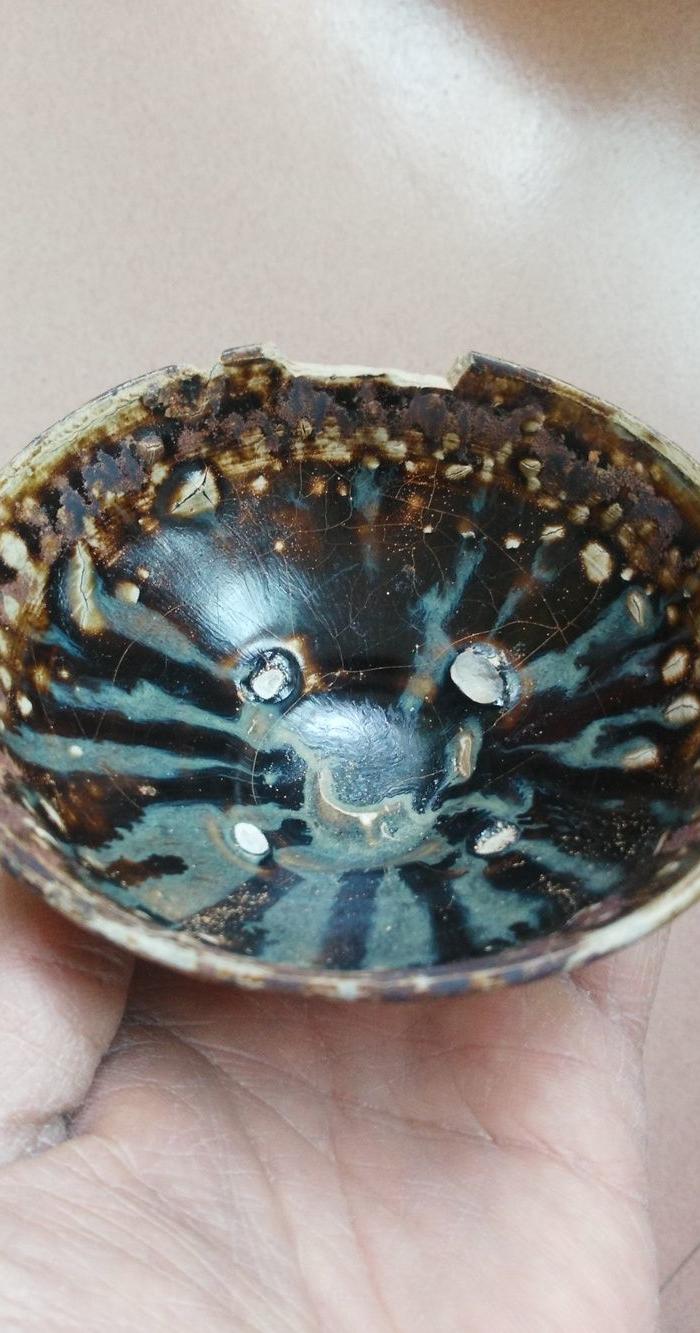 宋 严关窑窑变茶盏