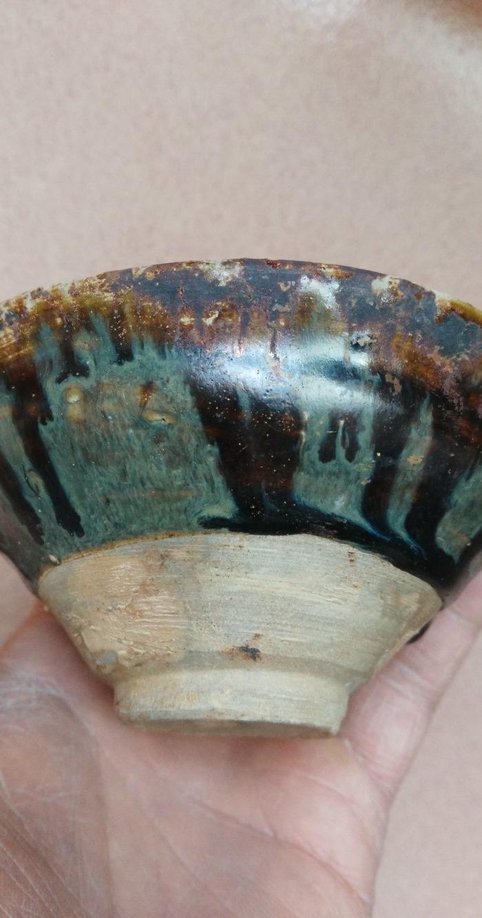 宋 严关窑窑变茶盏