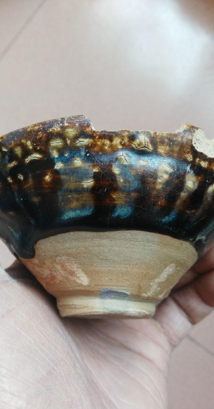 宋 严关窑窑变茶盏