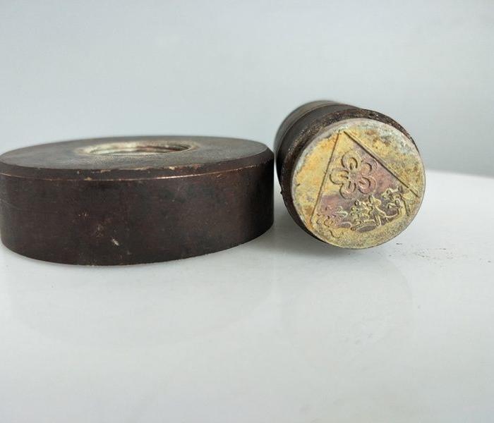 乡下收的李桂花铜印章