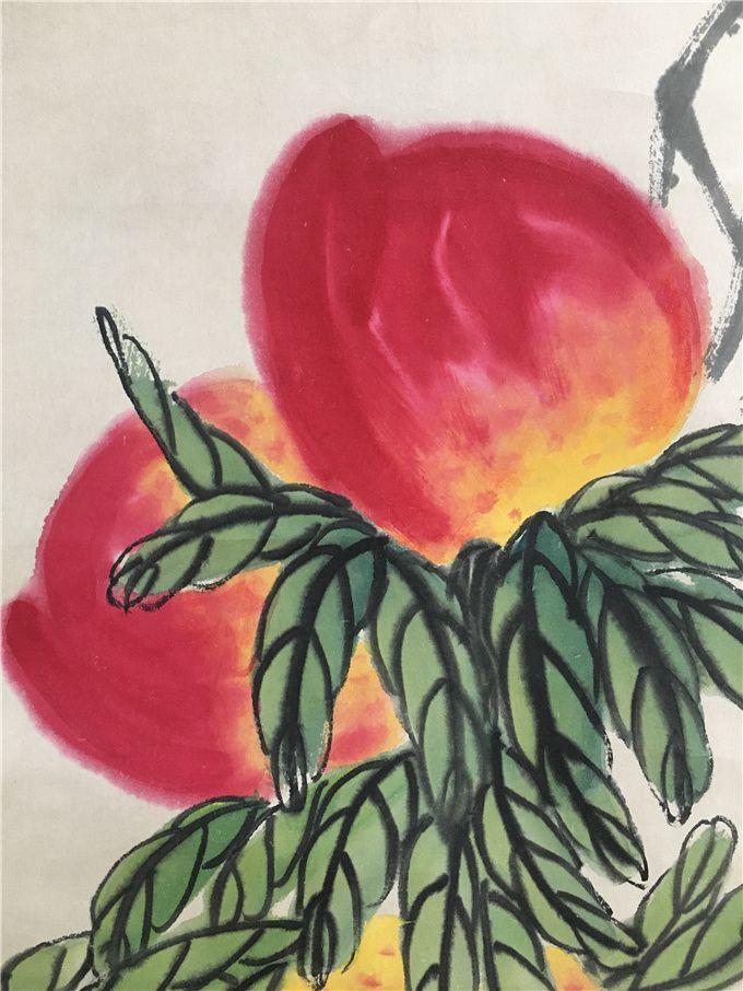 齐白石多喜多寿图