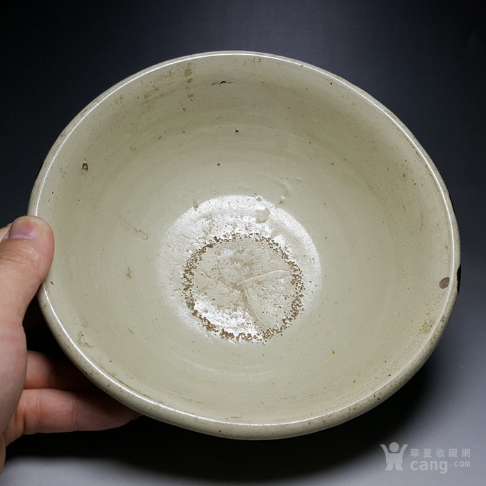 清磁州窑福字大碗