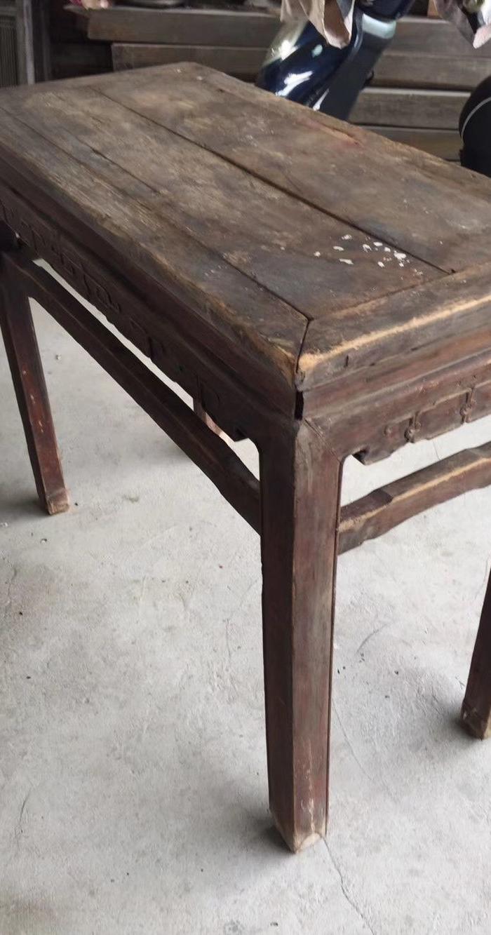 清代半桌长98宽46高86厘米完整.