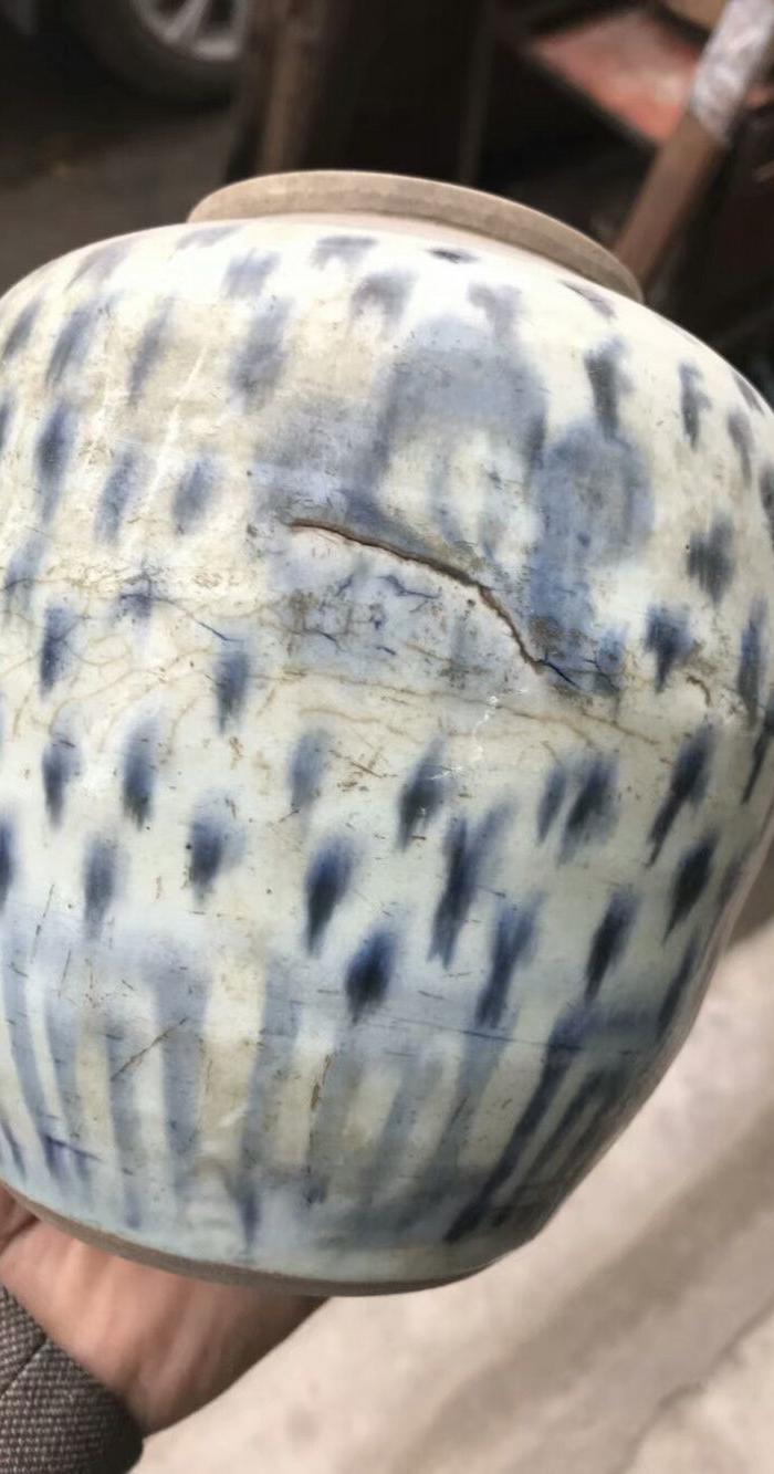 明带寿字青花罐_明带寿字青花罐价格_明带寿字青