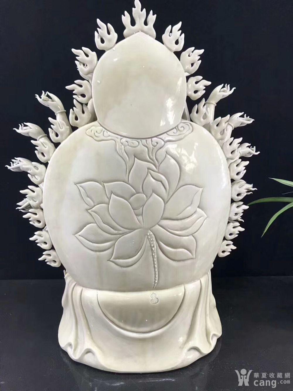 明 何朝宗款德化瑶瓷千手观音