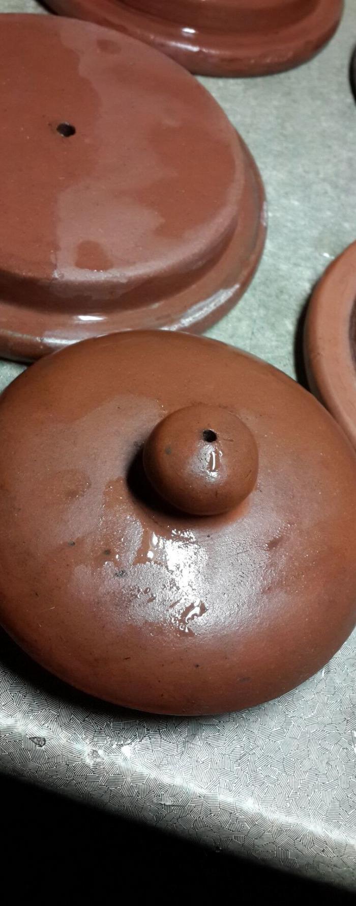 七个晚清民国老紫砂壶盖子 全品