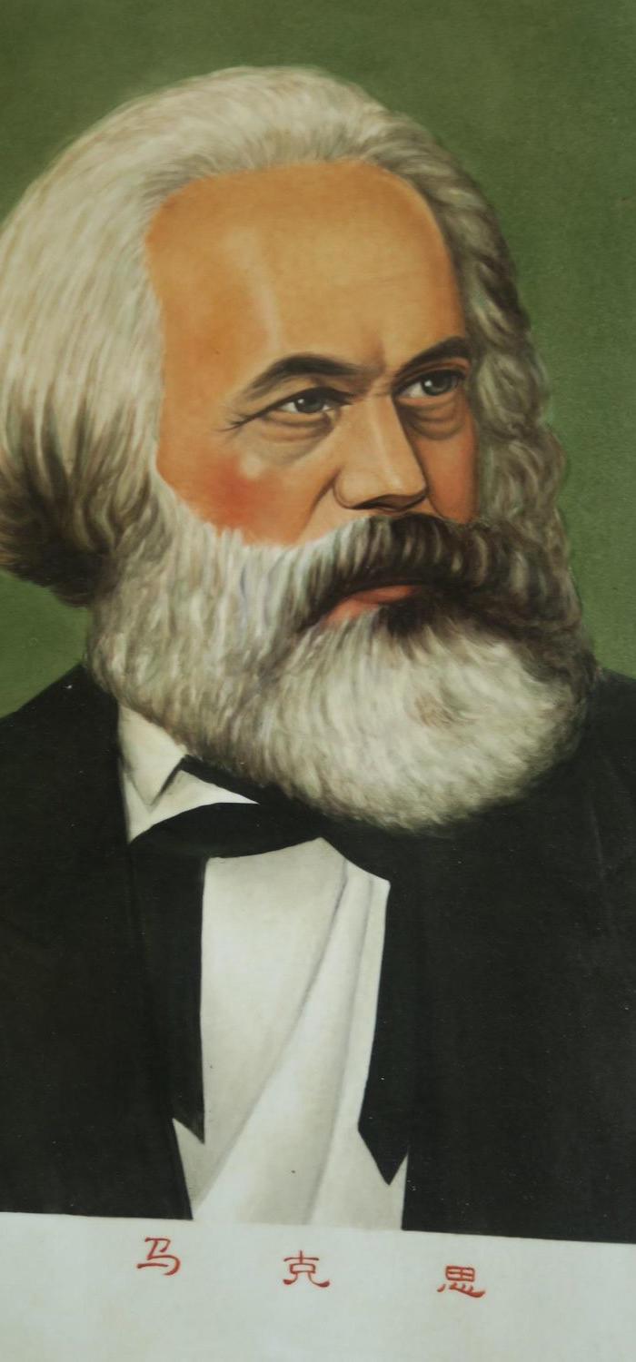 五大伟人瓷板画