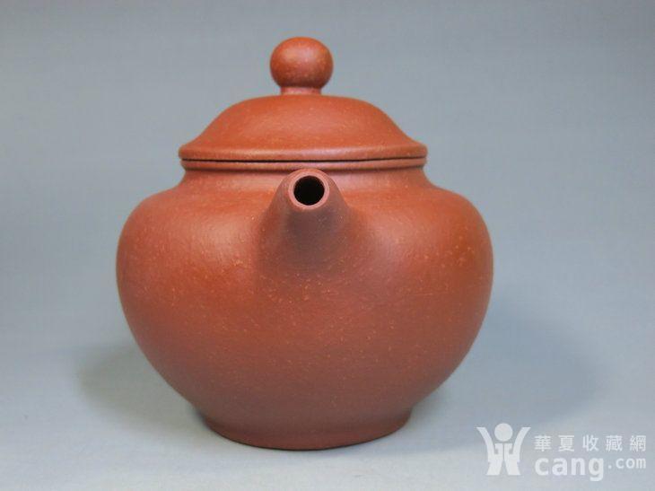 台湾回流 九十年代一厂老货福记款朱泥粗砂掇只紫砂壶