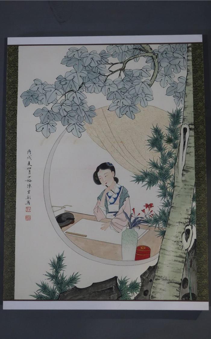 陈少梅人物精品册页