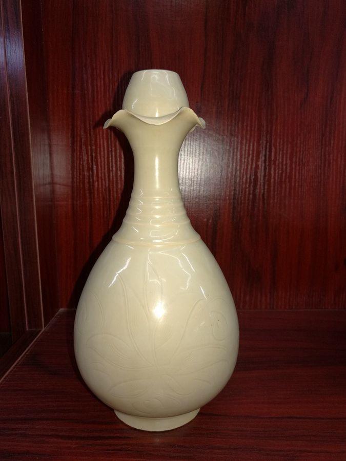 定窑瓶_定窑瓶价格_定窑瓶图片_来自藏友金光灿烂_瓷器_地摊交易_华夏