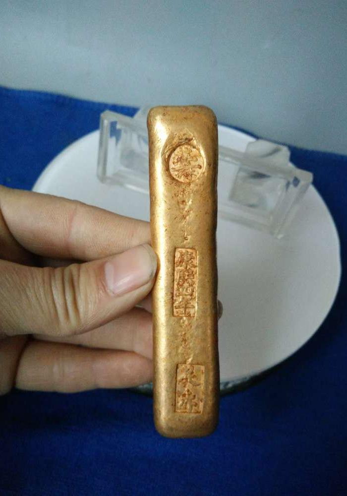 少见的清代康熙寿字金条