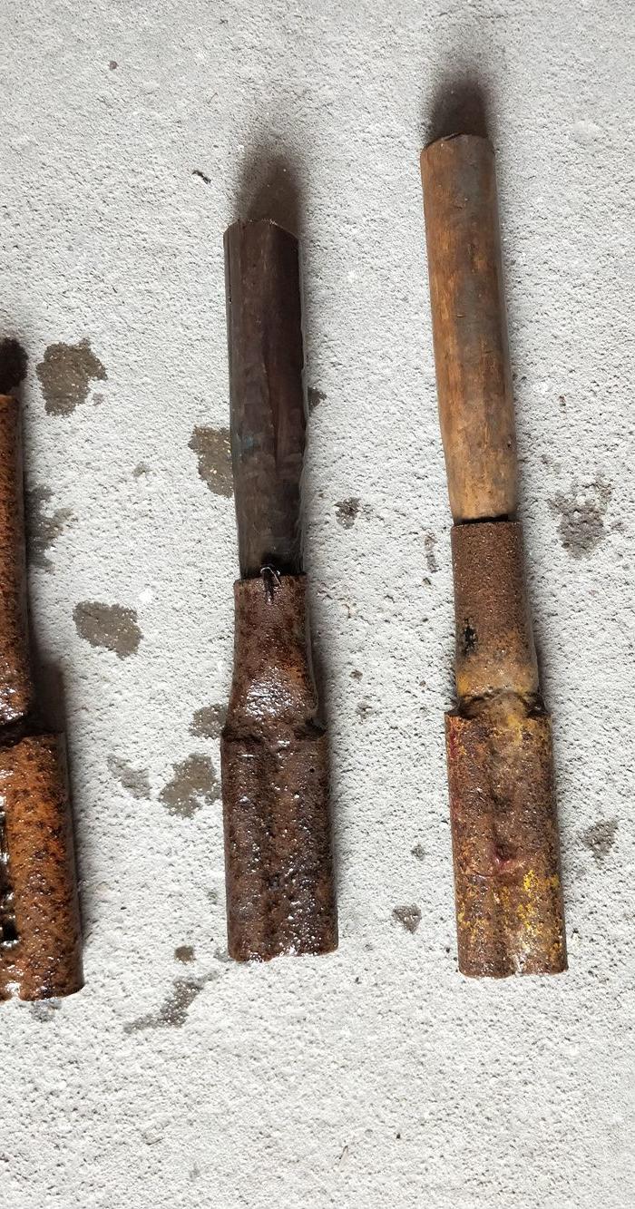 结婚用的老火铳三个,品相如图包老保真包邮