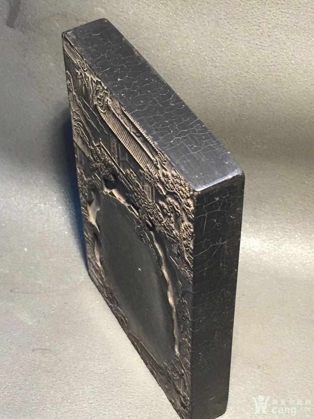 明代程君房制高油兰亭砚墨锭