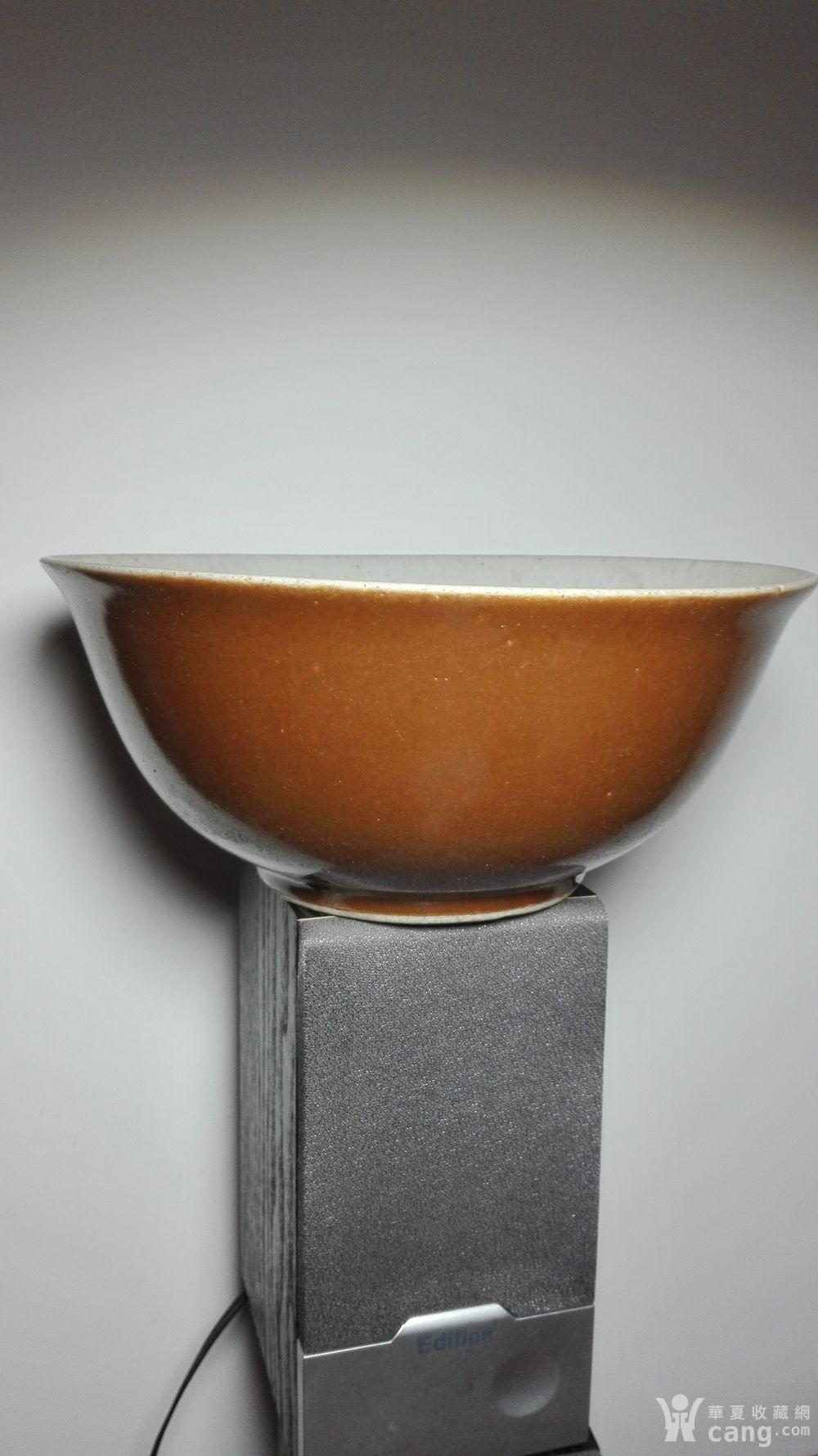 清末民国初紫金釉大碗