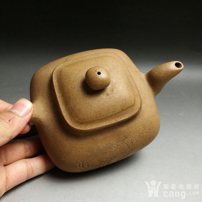 老艺人吴云根款传炉紫砂壶
