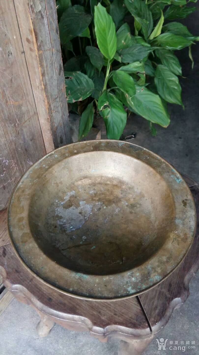 清代文房铜洗手盆