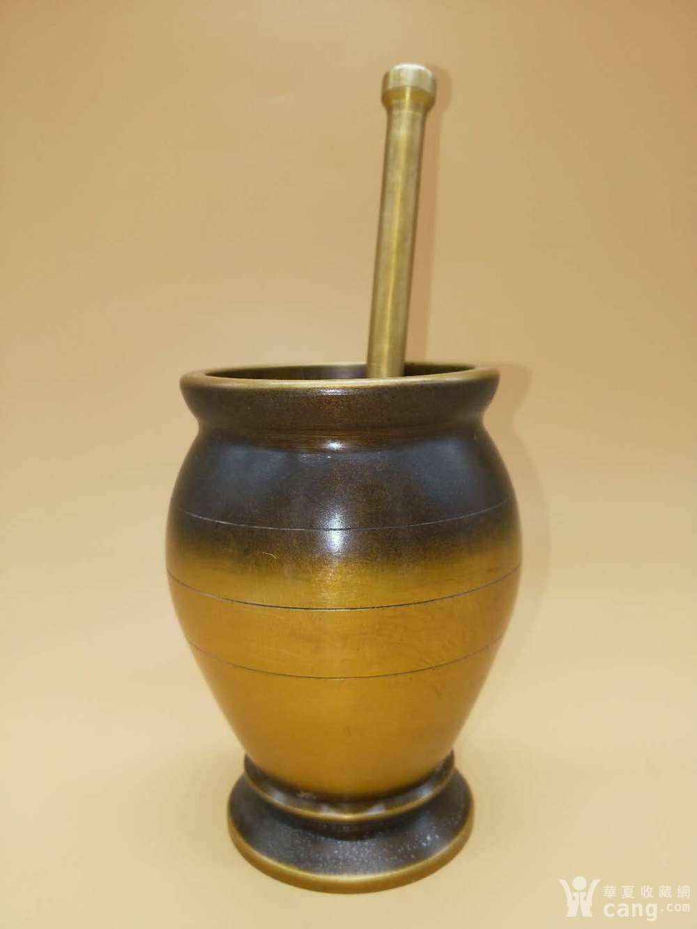 老青铜器 中医捣药杵