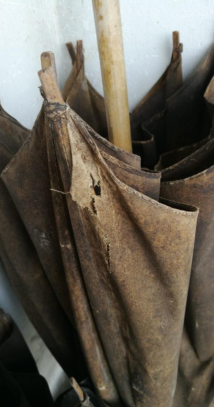 民国老式油布伞2把