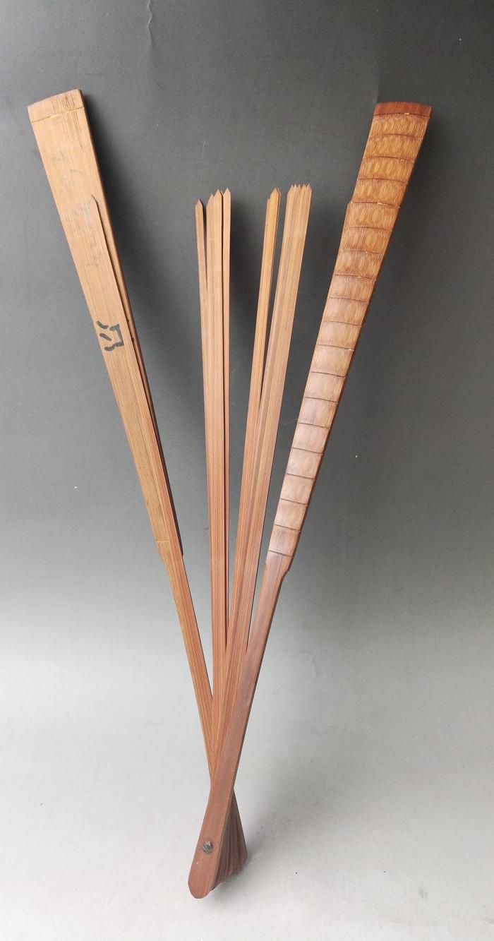 民国竹子老扇骨