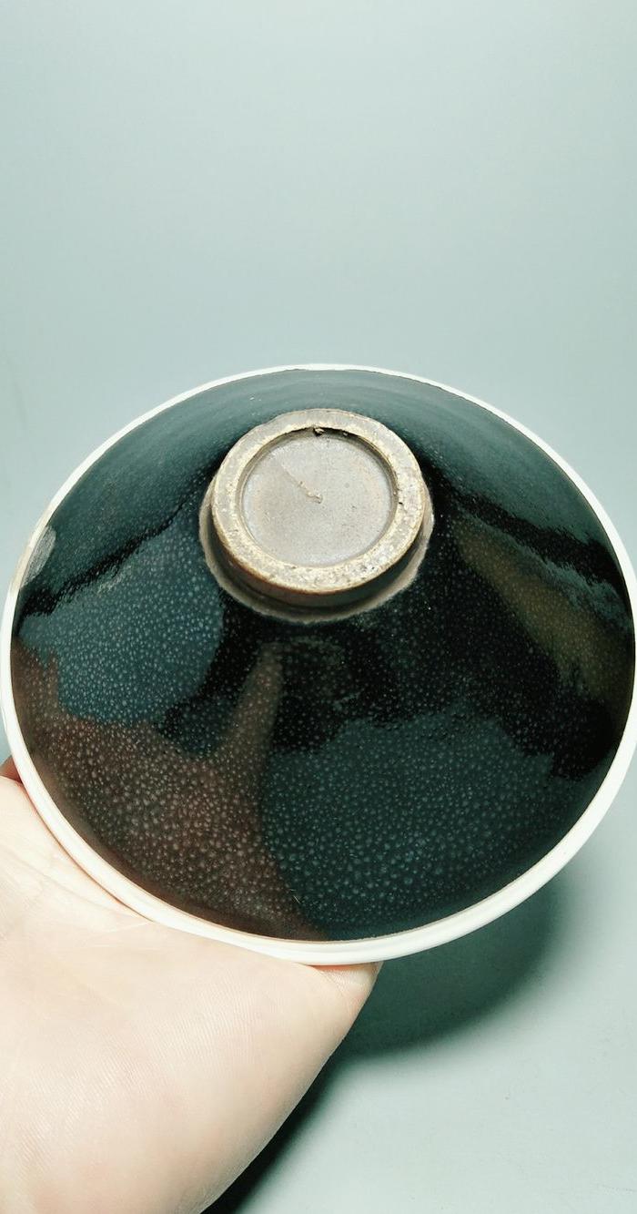 白覆轮油滴茶盏