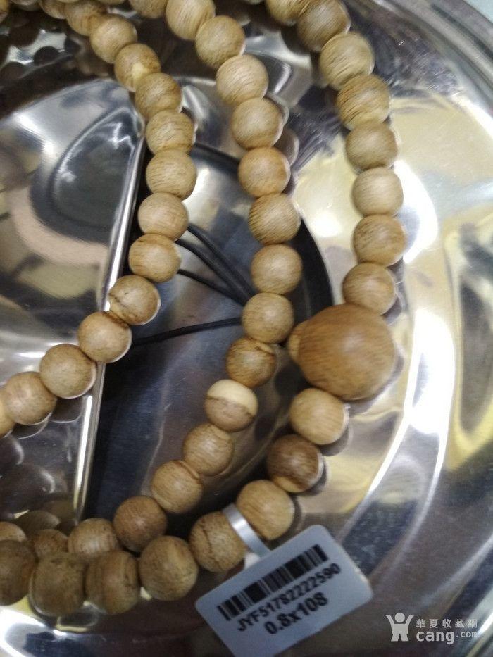 白奇楠沉香项链 8mm