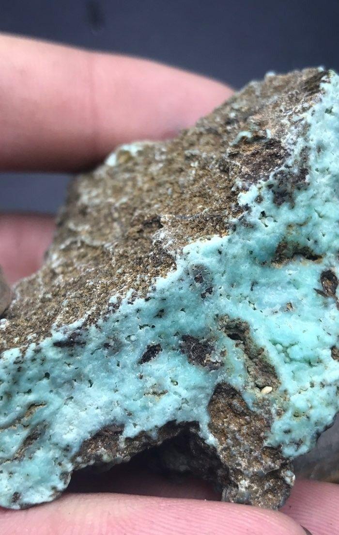 湖北*古原矿绿松石原石64.22克