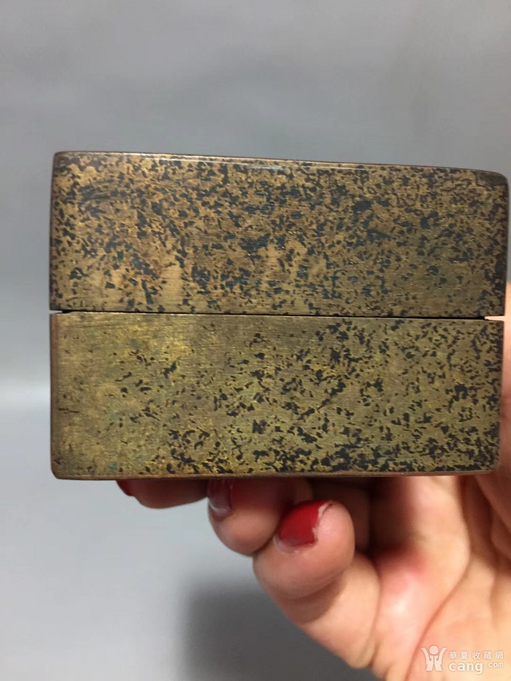 民国时期文昌阁铜墨盒