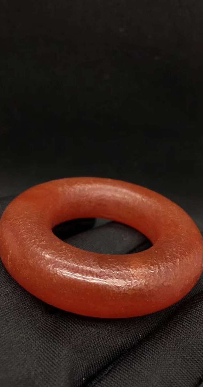 乡下收到老玛瑙袈裟环