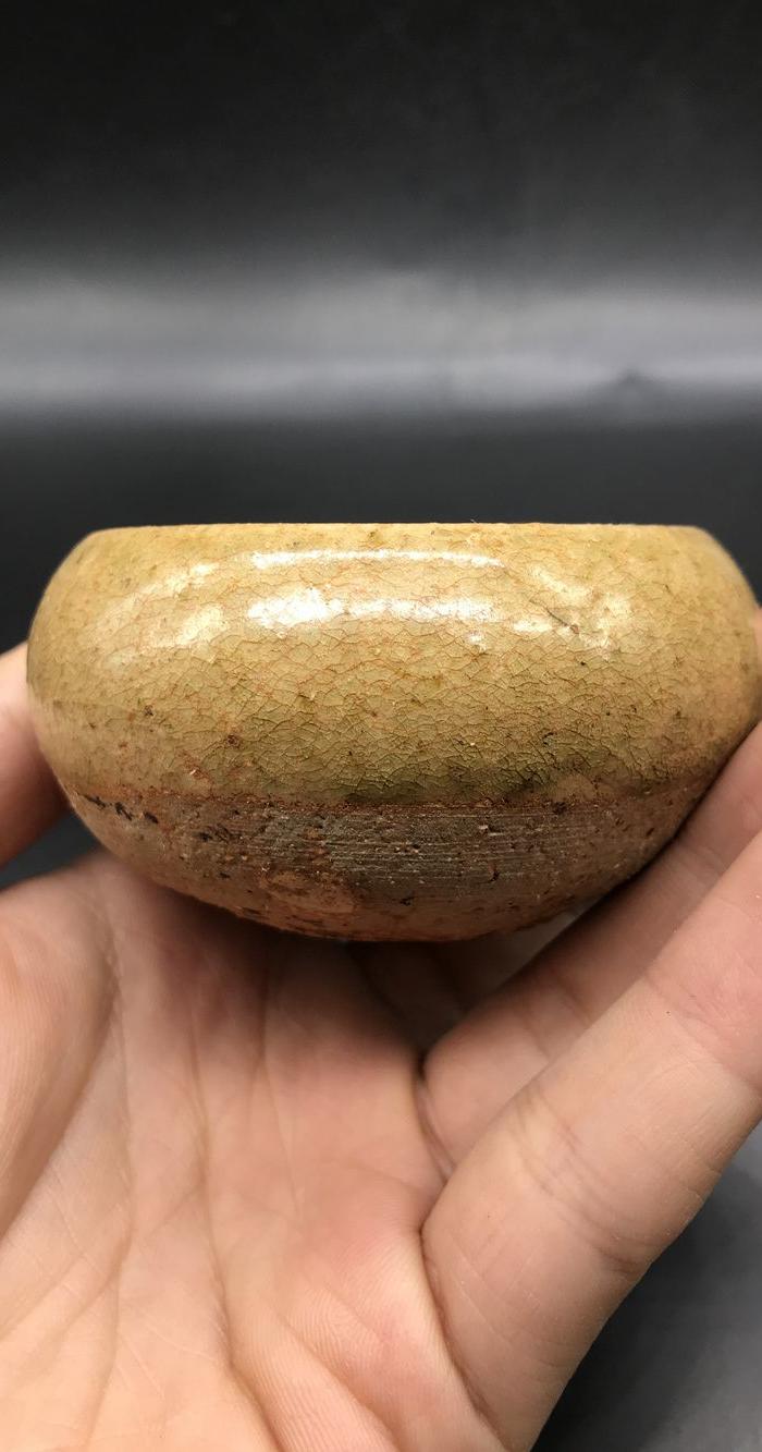 诚不欺你 洪州窑窑变水盂