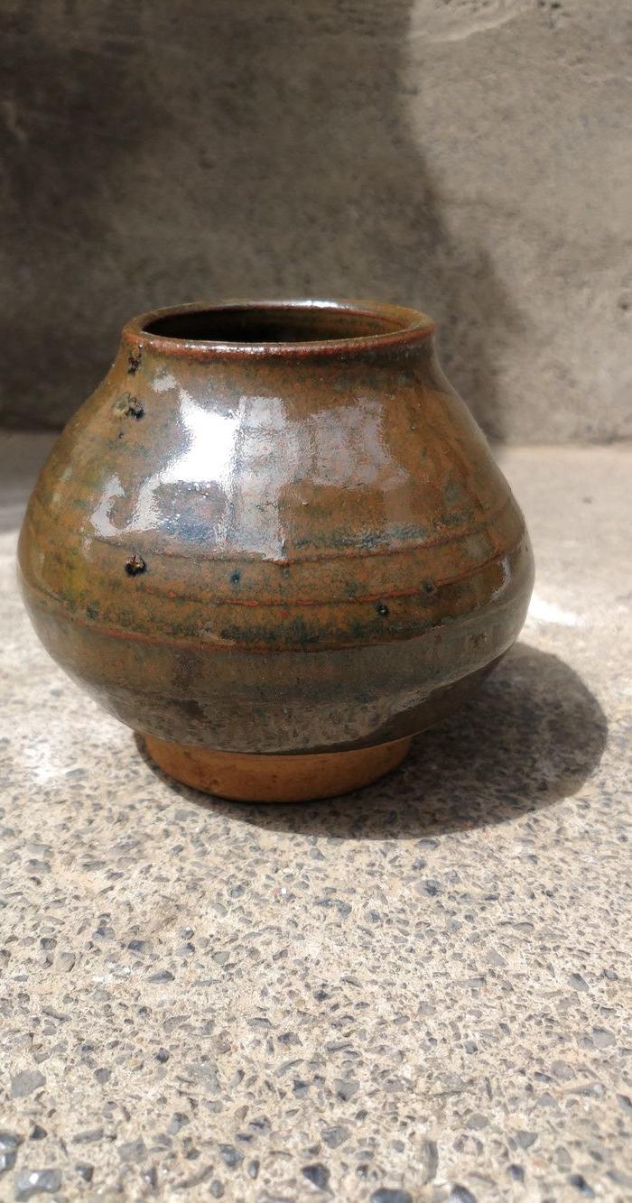 明代窑变釉鸡心罐全品