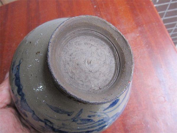 全品晚清青花香砵